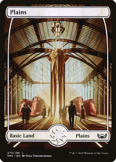 Plains, Magic card SNC 273 — Streets of New Capenna set