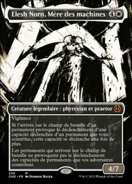 Elesh Norn, Mère des machines, carte Magic ONE 298 — extension Tous Phyrexians