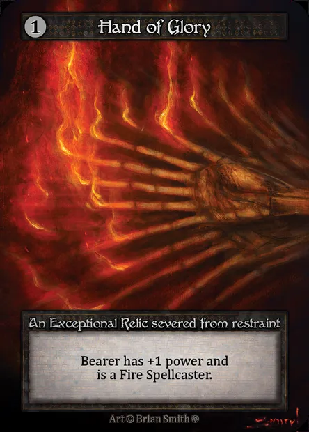 Hand of Glory, Sorcery card GOT 326 — Gothic set