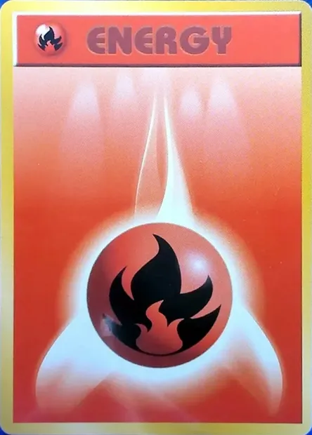 Fire Energy, Pokémon card PMCG1 098 — Expansion Pack set