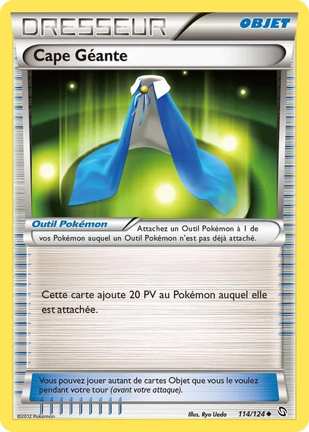 Cape Géante, carte Pokémon DRX 114 — extension Dragons Éxaltés