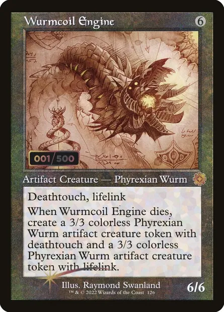 Machine guivrétreinte, carte Magic BRR 126z — extension The Brothers' War Retro Artifacts