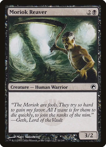 Moriok Reaver, Magic card SOM 70 — Scars of Mirrodin set