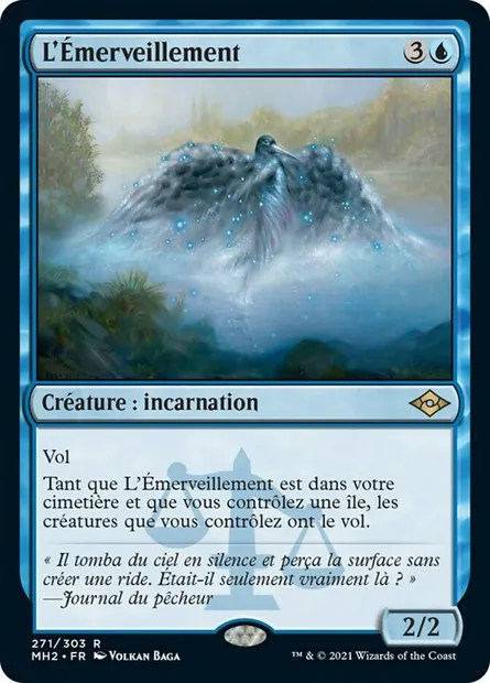 L'Émerveillement, carte Magic MH2 271 — extension Horizons du Modern 2
