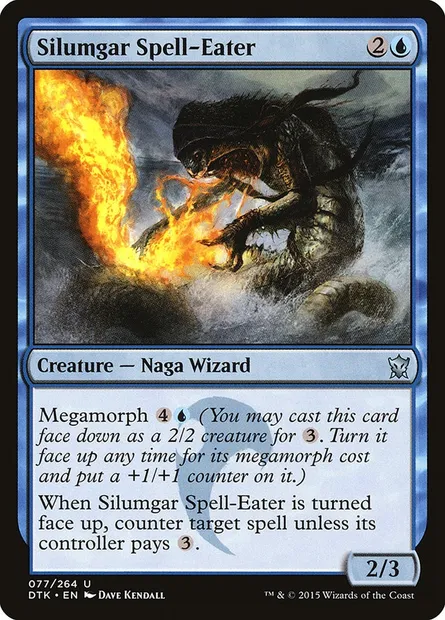 Silumgar Spell-Eater, Magic card DTK 77 — Dragons of Tarkir set