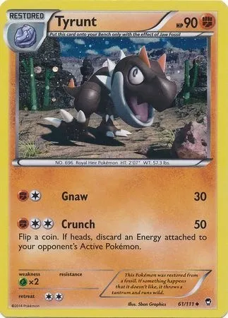 Ptyranidur, carte Pokémon TDX 061 — extension Theme Deck & Blisters Exclusives