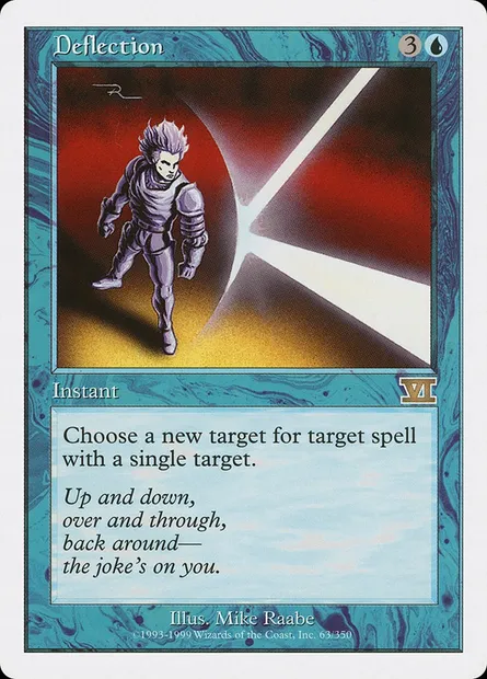 Deflection, Magic card 6ED 63 — Classic Sixth Edition set