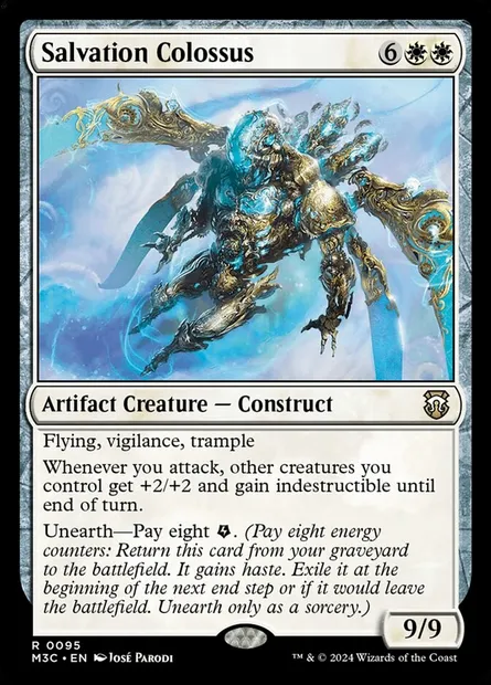 Salvation Colossus, Magic card M3C 95 — Modern Horizons 3 Commander set