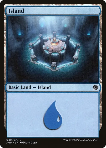 Island, Magic card JMP 49 — Jumpstart set