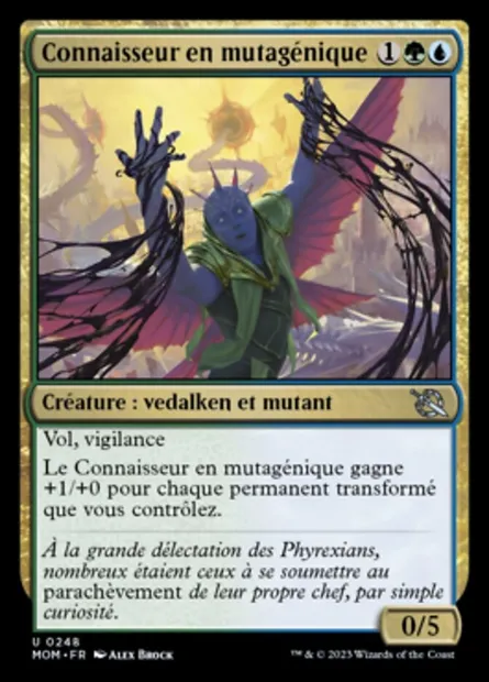 Connaisseur en mutagénique, carte Magic MOM 248 — extension L'invasion des machines