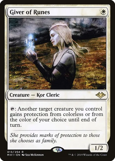 Giver of Runes, Magic card MH1 13 — Modern Horizons set