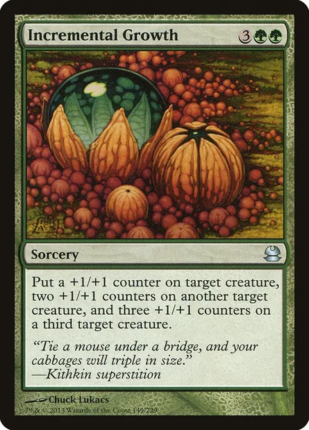 Incremental Growth, Magic card MMA 149 — Modern Masters set