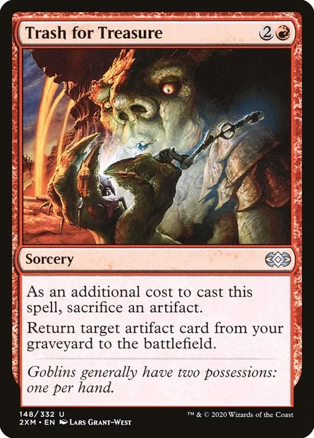 Trash for Treasure, Magic card 2XM 148 — Double Masters set