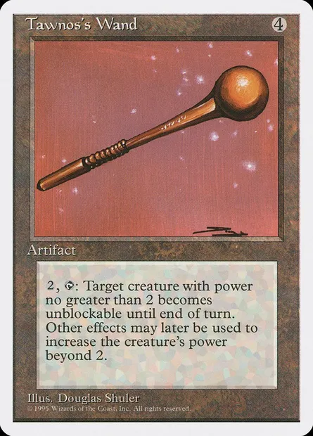 Tawnos's Wand, Magic card 4ED 348 — Fourth Edition set