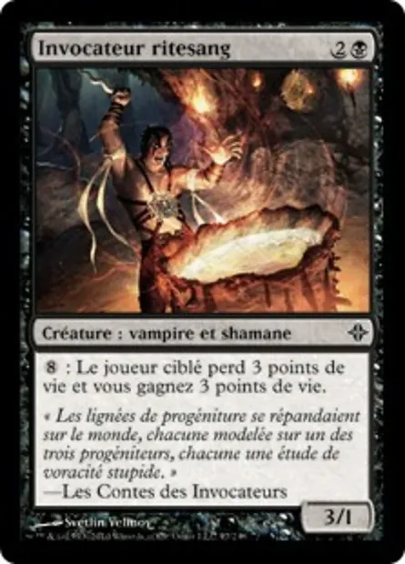Invocateur ritesang, carte Magic ROE 97 — extension L'ascension des Eldrazi