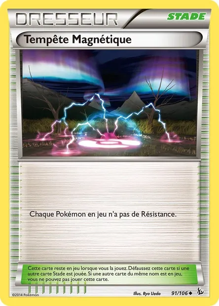 Tempête Magnétique, carte Pokémon FLF 91 — extension Étincelles