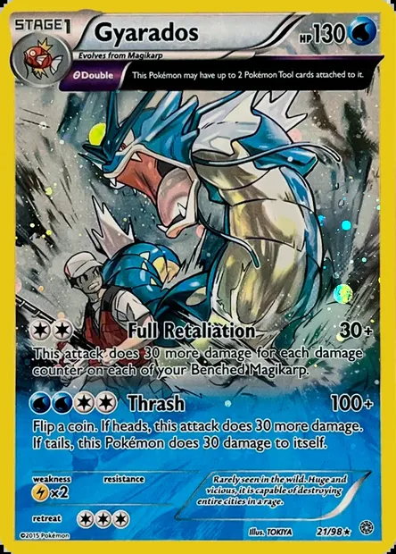 Léviator, carte Pokémon TDX 021 — extension Theme Deck & Blisters Exclusives