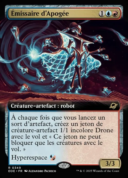 Émissaire d'Apogée, carte Magic EOE 349 — extension Edge of Eternities