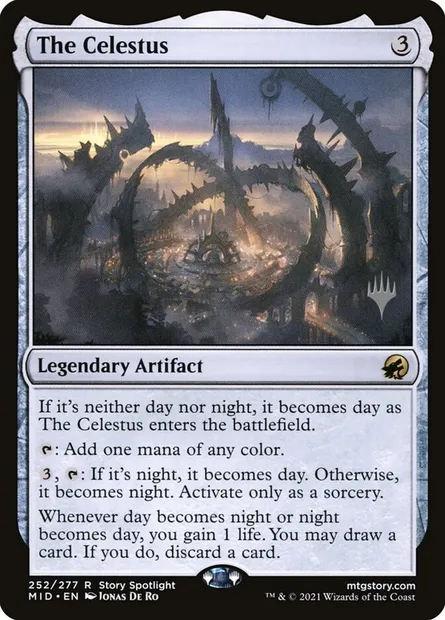 Le Celestus, carte Magic PMID 252p — extension Innistrad: Midnight Hunt Promos