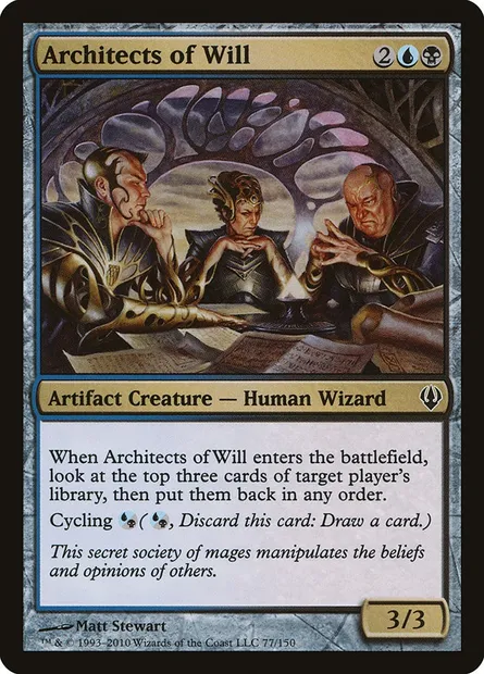 Architects of Will, Magic card ARC 77 — Archenemy set