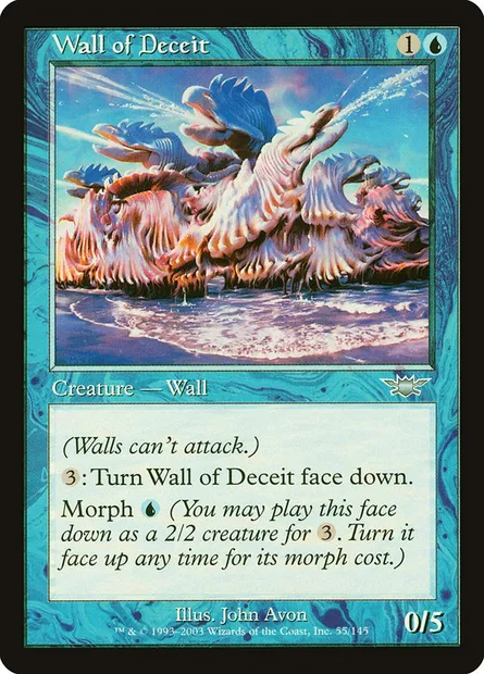 Mur de forfaiture, carte Magic LGN 55 — extension Légions