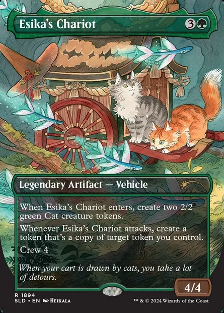 Esika's Chariot, Magic card SLD 1894 — Secret Lair Drop set