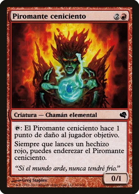 Cinder Pyromancer, Magic card PS11 96 — Salvat 2011 set