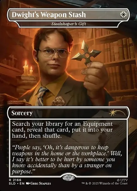 Steelshaper's Gift, Magic card SLD 2166 — Secret Lair Drop set