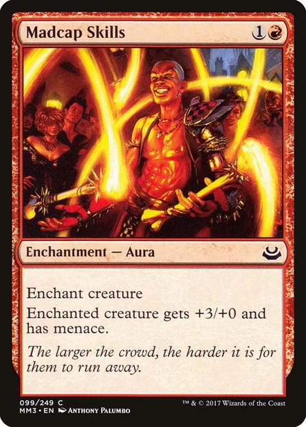 Madcap Skills, Magic card MM3 99 — Modern Masters 2017 set
