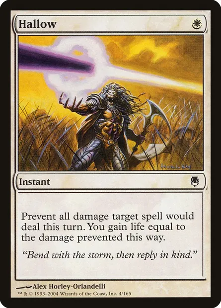 Hallow, Magic card DST 4 — Darksteel set