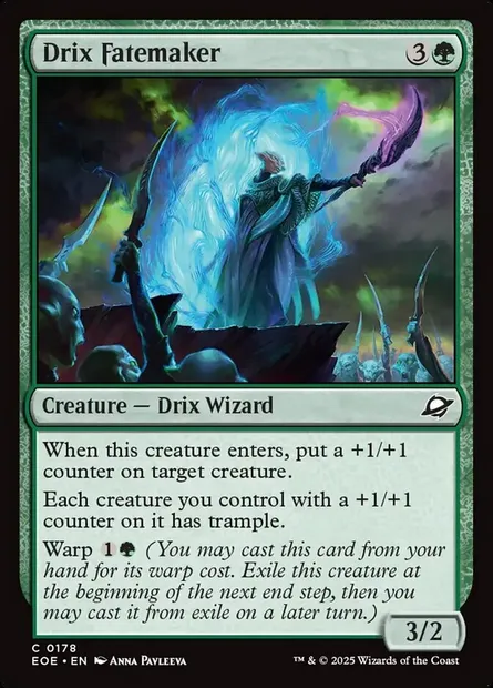 Drix Fatemaker, Magic card EOE 178 — Edge of Eternities set