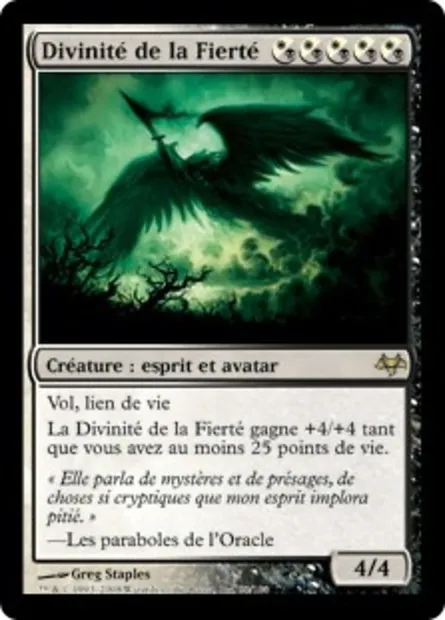 Divinité de la Fierté, carte Magic EVE 86 — extension Coucheciel