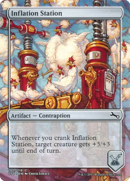 Inflation Station, Magic card UST 190 — Unstable set