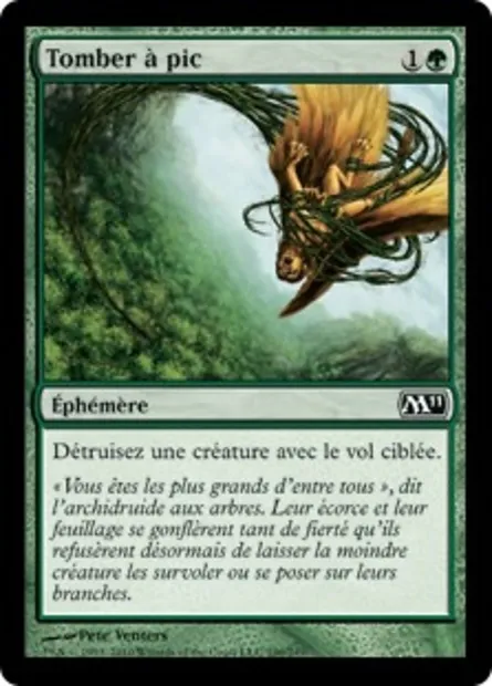 Tomber à pic, carte Magic M11 190 — extension Magic 2011