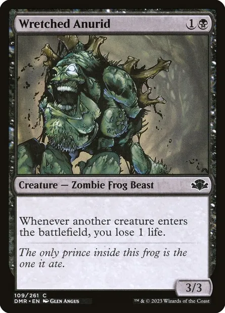 Wretched Anurid, Magic card DMR 109 — Dominaria Remastered set