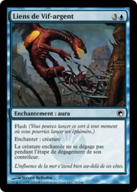 Liens de Vif-argent, carte Magic SOM 29 — extension Cicatrices de Mirrodin