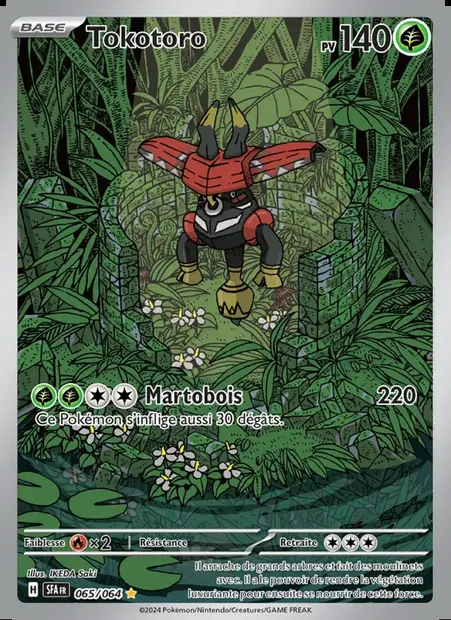 Tokotoro, carte Pokémon SFA 065 — extension Fable Nébuleuse
