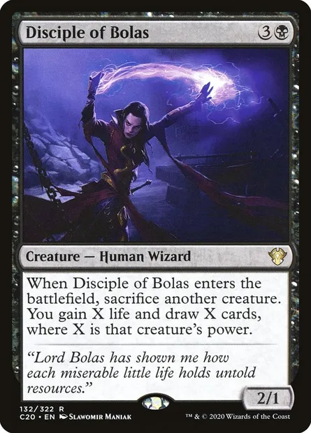 Disciple of Bolas, Magic card C20 132 — Commander 2020 set