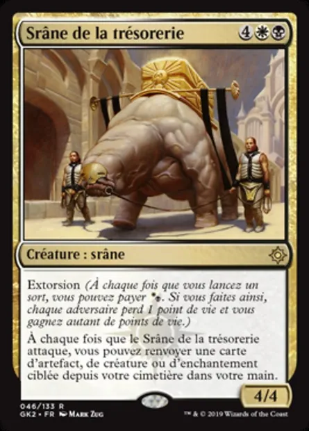 Srâne de la trésorerie, carte Magic GK2 46 — extension RNA Guild Kit