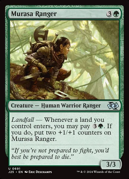 Murasa Ranger, Magic card J25 691 — Foundations Jumpstart set