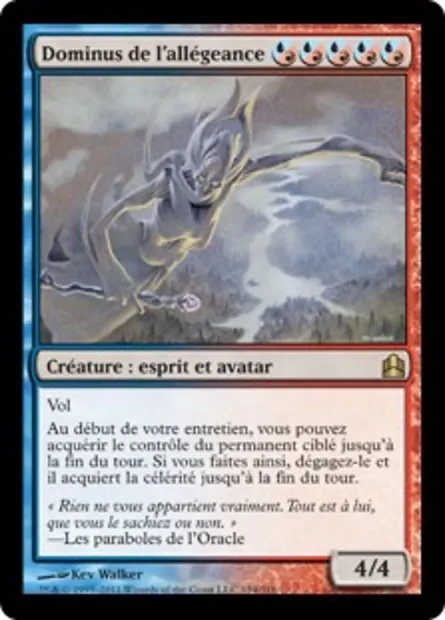 Dominus de l'allégeance, carte Magic CMD 194 — extension Commander 2011