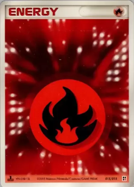 Fire Energy, Pokémon card FR-QCP 015 — Fire Quick Construction Pack set