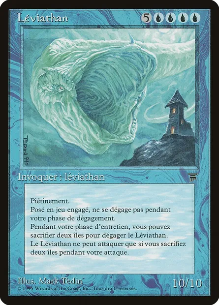Léviathan, carte Magic REN 36 — extension Renaissance