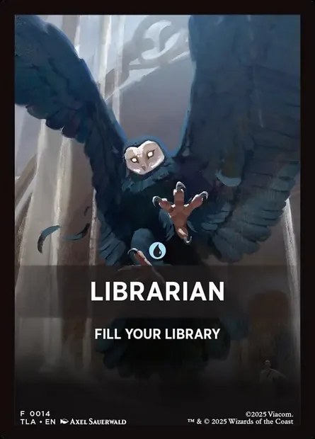Librarian, carte Magic JTLA 14 — extension Avatar: The Last Airbender Jumpstart Front Cards
