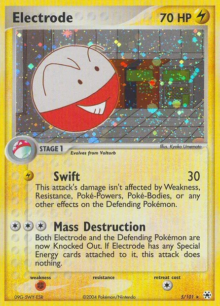 Electrode, Pokémon card HL 5 — Hidden Legends set