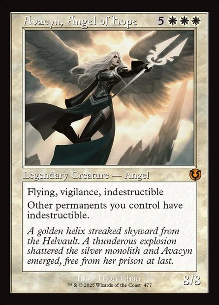 Avacyn, Angel of Hope, Magic card INR 477 — Innistrad Remastered set