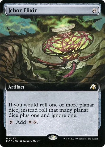 Ichor Elixir, Magic card MOC 133 — March of the Machine Commander set