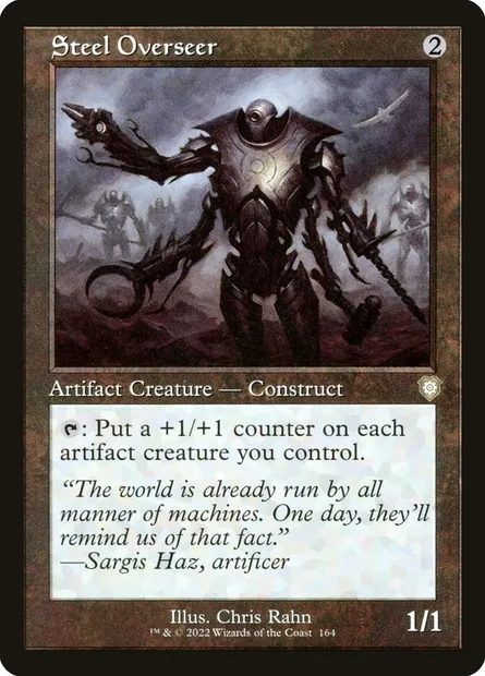 Steel Overseer, Magic card BRC 164 — The Brothers' War Commander set