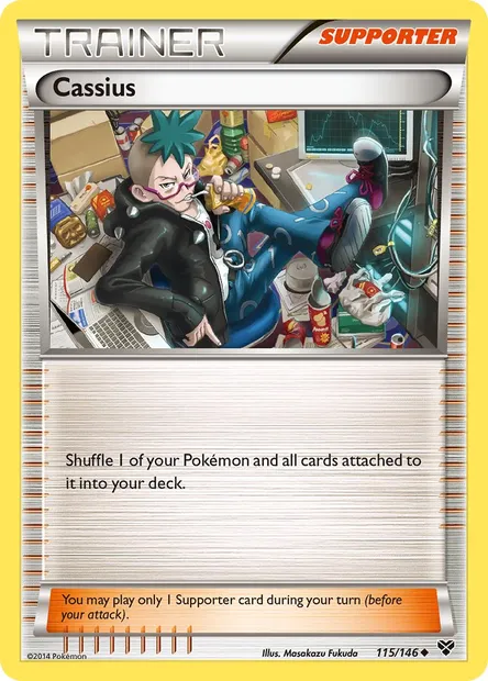 Cassius, Pokémon card XY 115 — XY set