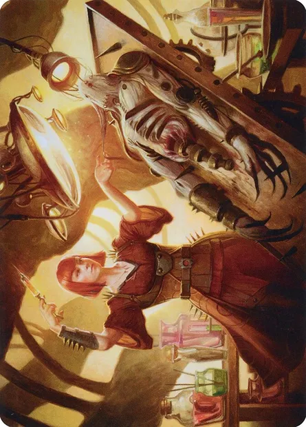 Ashnod, Flesh Mechanist // Ashnod, Flesh Mechanist, Magic card ABRO 15 — The Brothers' War Art Series set